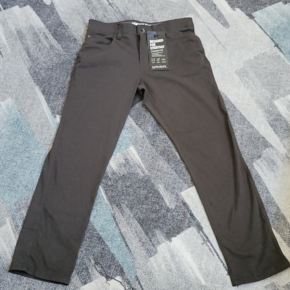 Union Comfort Flex Straight Fit Pants 